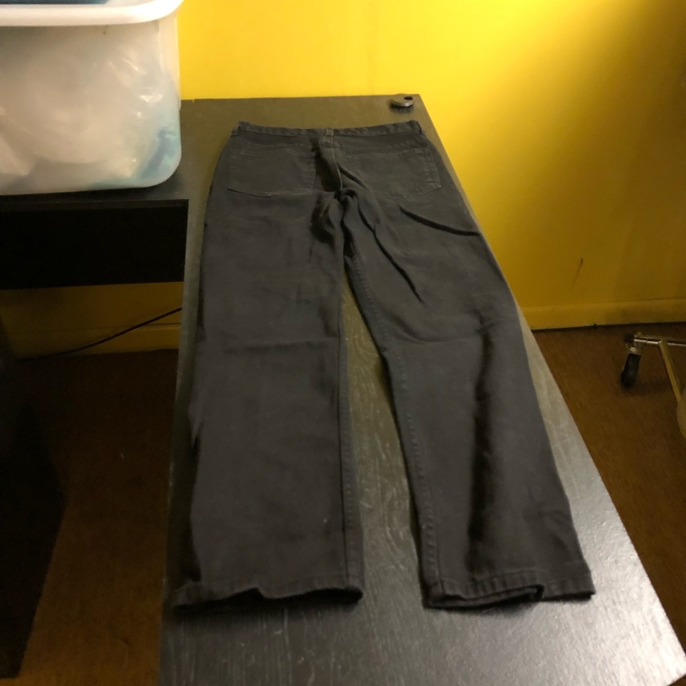 GEORGE 32 x 32 BLACK STONEWASHED MEN JEAN